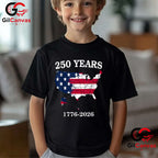 Freedom Independence Day America 250th Anniversary 250 Years Unisex T-Shirt