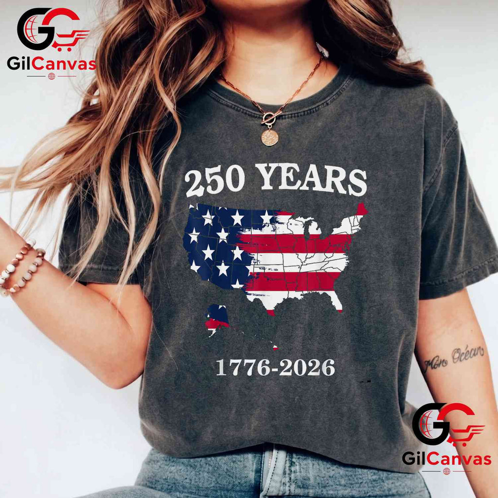 Freedom Independence Day America 250th Anniversary 250 Years Unisex T-Shirt