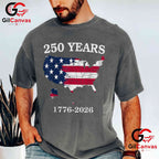 Freedom Independence Day America 250th Anniversary 250 Years Unisex T-Shirt