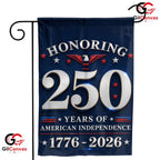 Honoring American Independence 250th Garden Flag Semiquincentennial Yard Decor