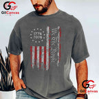 Independence Day Freedom 250 Years America Anniversary Unisex Men USA Flag Graphic T-Shirt