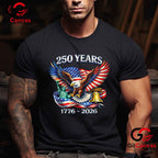 Independence Day Freedom America 250th Anniversary 250 Years Unisex T-Shirt