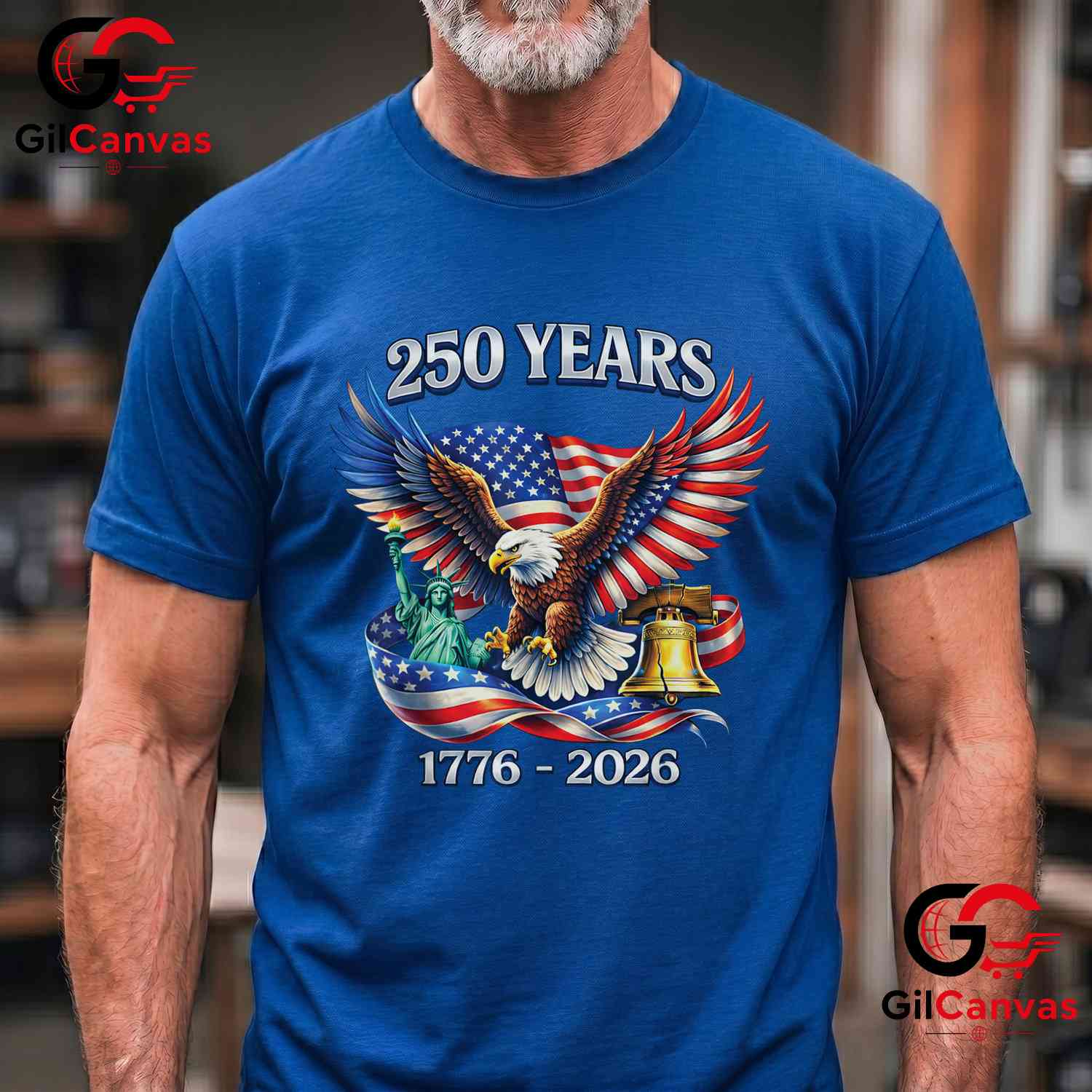 Independence Day Freedom America 250th Anniversary 250 Years Unisex T-Shirt