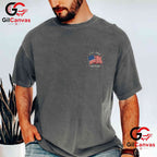 July 4th 250 Years Anniversary Front Back Design Unisex Adult Freedom Gift T-Shirt