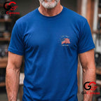 July 4th 250 Years Anniversary Front Back Design Unisex Adult Freedom Gift T-Shirt