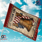 Let Freedom Ring 250th Garden Flag Liberty Bell Semiquincentennial Yard Decor