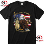 Liberty Bell Eagle 250th Birthday 1776-2026 250 Years Unisex Men Women Graphic T-Shirt