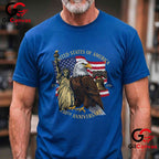 Liberty Bell Eagle 250th Birthday 1776-2026 250 Years Unisex Men Women Graphic T-Shirt