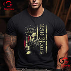 Patriot Guitar American Flag 250th Anniversary 1776-2026 Unisex Men Women T-Shirt