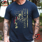 Patriot Guitar American Flag 250th Anniversary 1776-2026 Unisex Men Women T-Shirt
