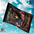Personalized Semiquincentennial Custom Eagle 250th Anniversary Decor Garden Flag