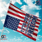 Semiquincentennial Freedom Garden Flag 1776-2026 American Yard Decor Signage