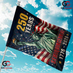 Statue Of Liberty 250th Garden Flag Semiquincentennial Yard Decor Sign 1776-2026