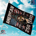 Statue Of Liberty Garden Flag American 250 Years Patriotic Outdoor Yard Decor