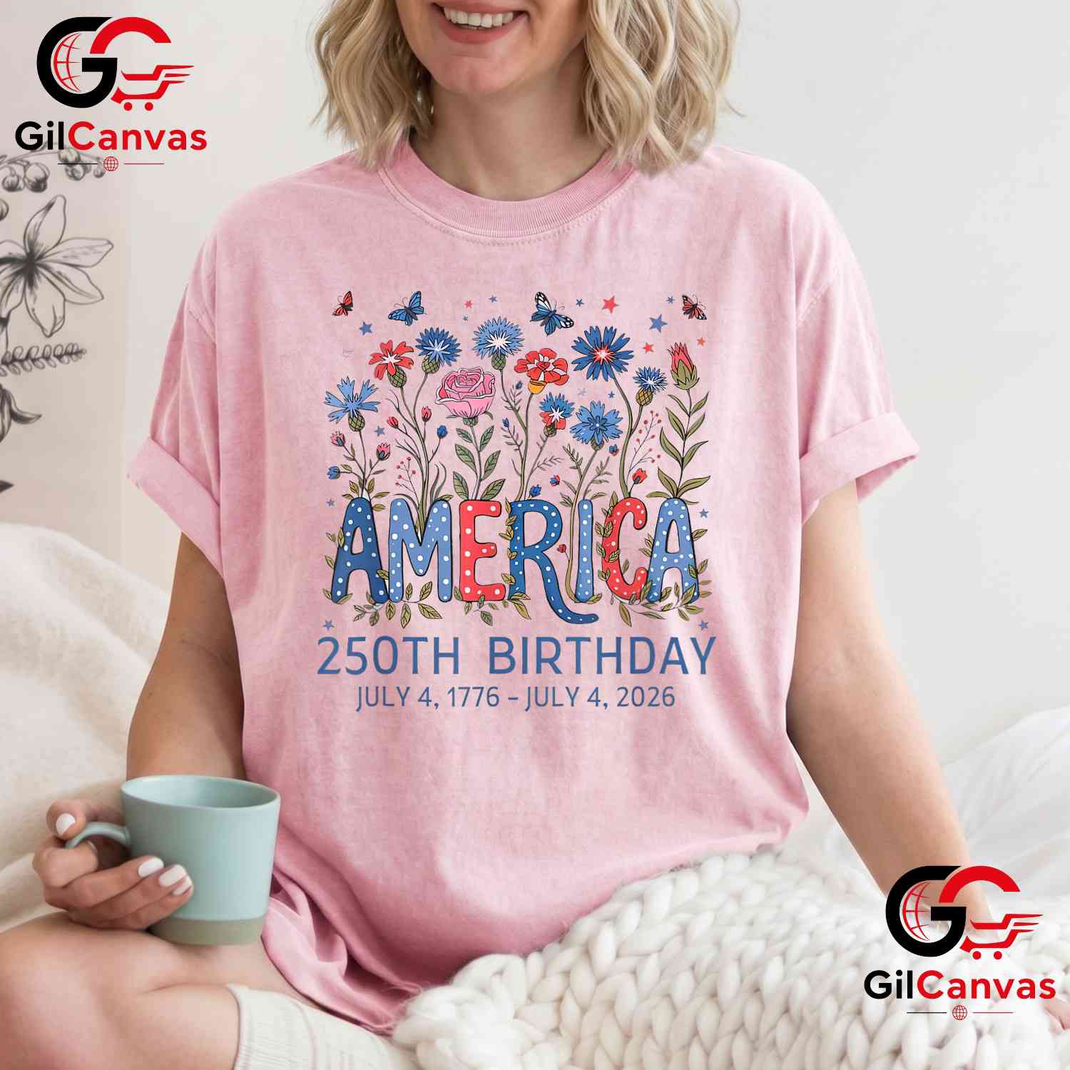USA 250th Birthday America 250 Years Anniversary Unisex Men Women Gift T-Shirt