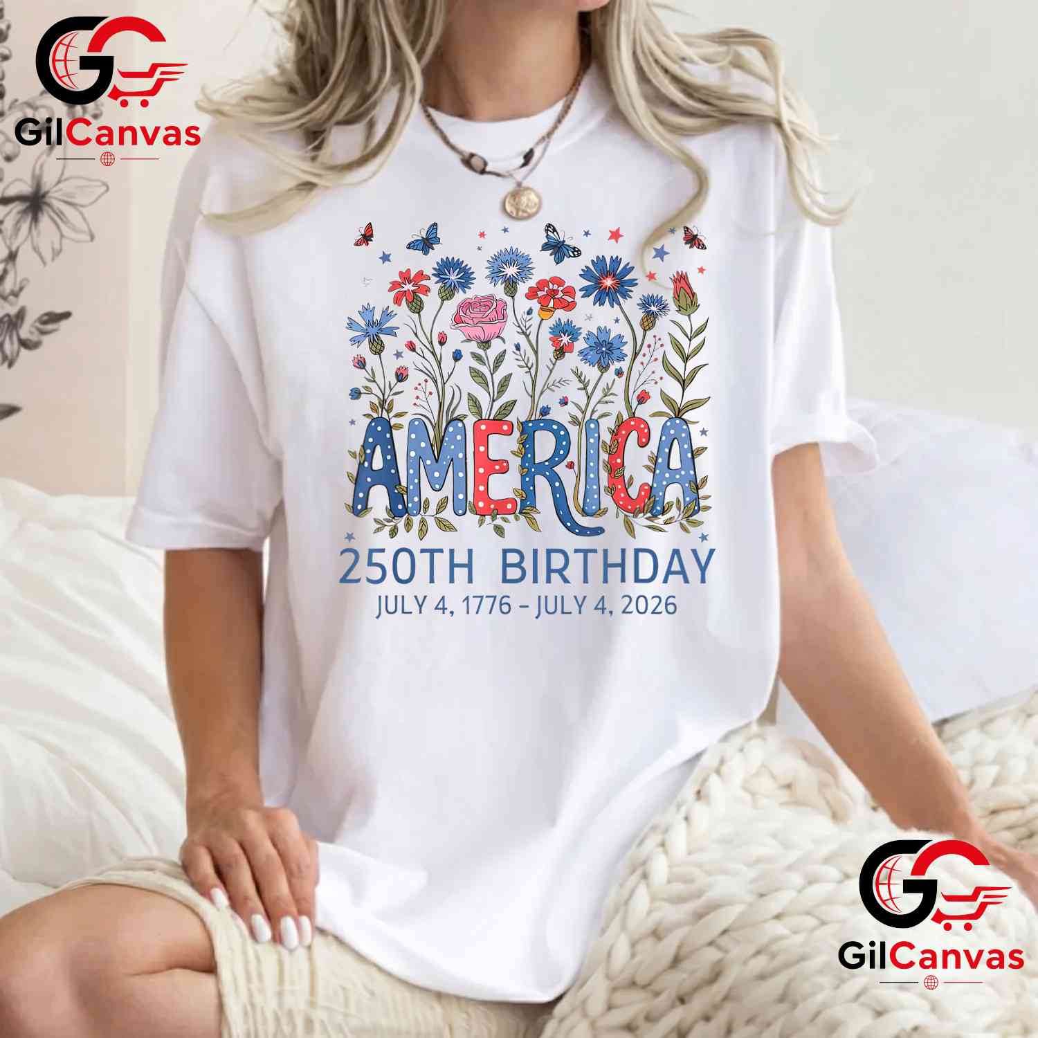 USA 250th Birthday America 250 Years Anniversary Unisex Men Women Gift T-Shirt