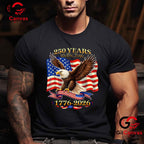 USA Birthday 4th of July American 1776-2026 250 Years Unisex Freedom Gift T-Shirt