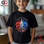 USA Patriotic 4th of July American 250 Years Anniversary Unisex American Graphic T-Shirt