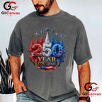 USA Patriotic 4th of July American 250 Years Anniversary Unisex American Graphic T-Shirt