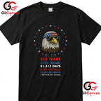 USA Patriotic Eagle 250 Years America Anniversary Unisex Graphic July 4th Graphic T-Shirt
