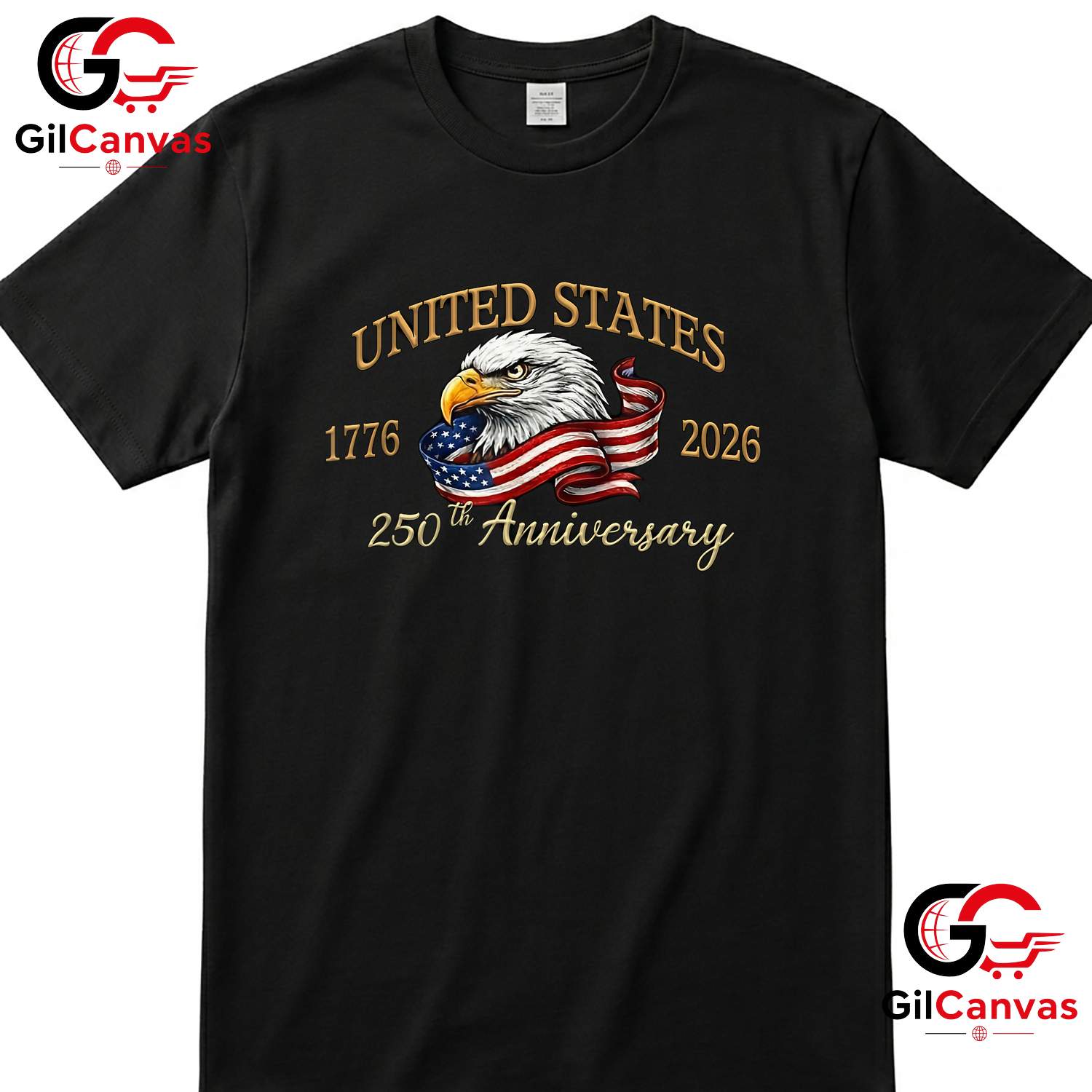United States America 250th Anniversary 250 Year Unisex Men Women American Gift T-Shirt