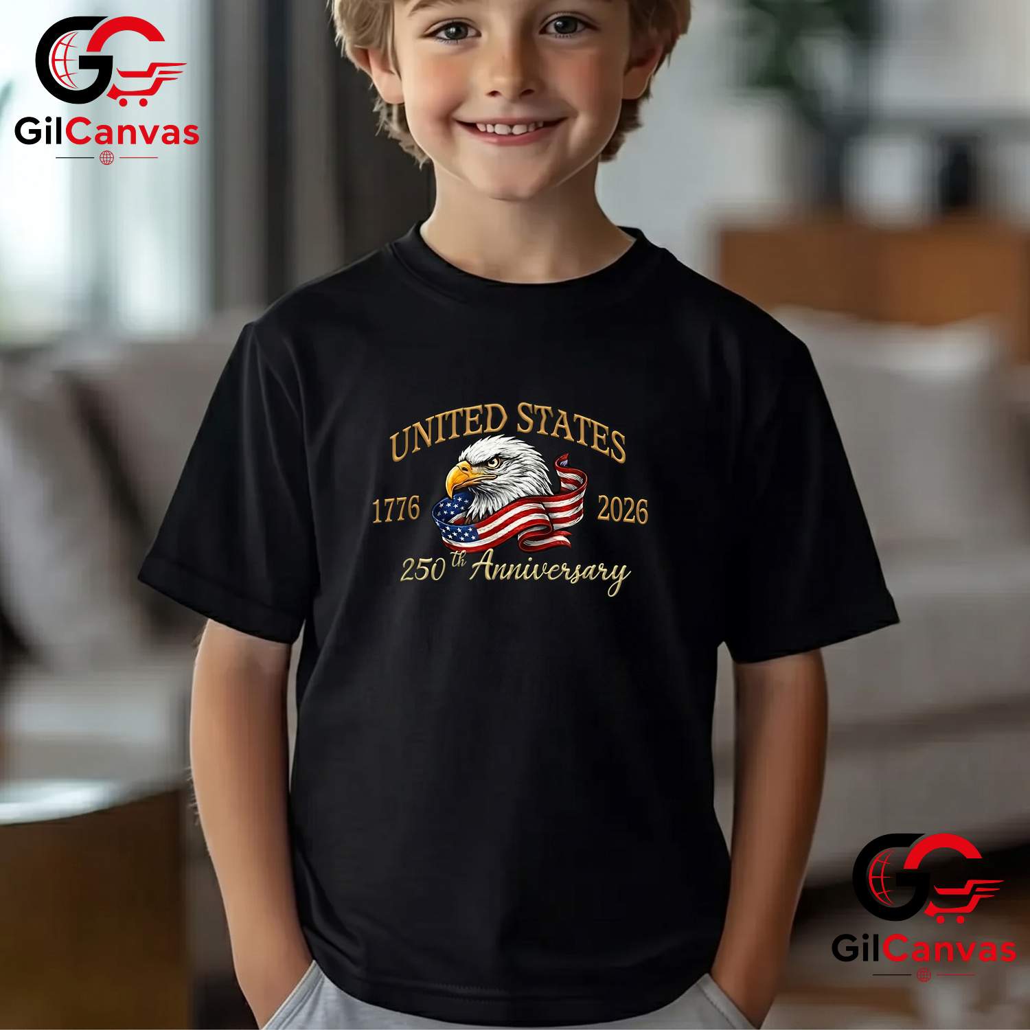 United States America 250th Anniversary 250 Year Unisex Men Women American Gift T-Shirt