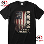 Vintage Built America Patriotic Whiskey 250 Years Anniversary Unisex T-Shirt