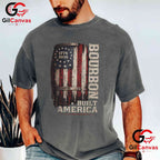 Vintage Built America Patriotic Whiskey 250 Years Anniversary Unisex T-Shirt