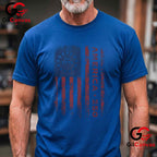 Vintage Historical US Flag America 250 Years Anniversary Unisex Adult T-Shirt